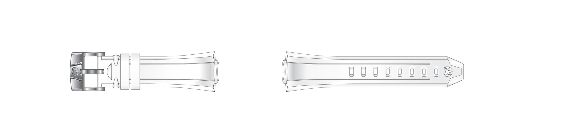 Band for Technomarine Cruise Star TM-120033