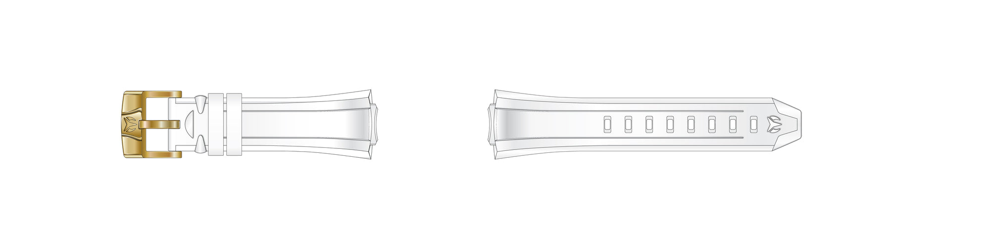 Band for Technomarine Cruise Star TM-120035