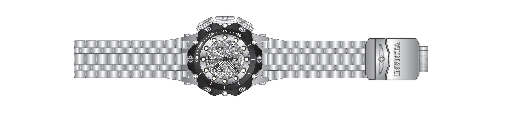 Parts for Invicta Reserve Venom Men 32262