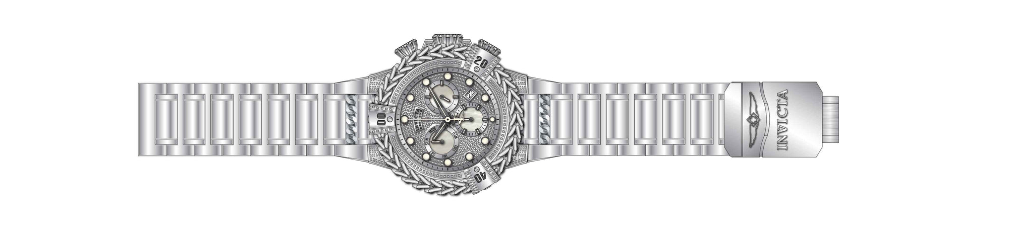 Band for Invicta Reserve Herc Men 32909