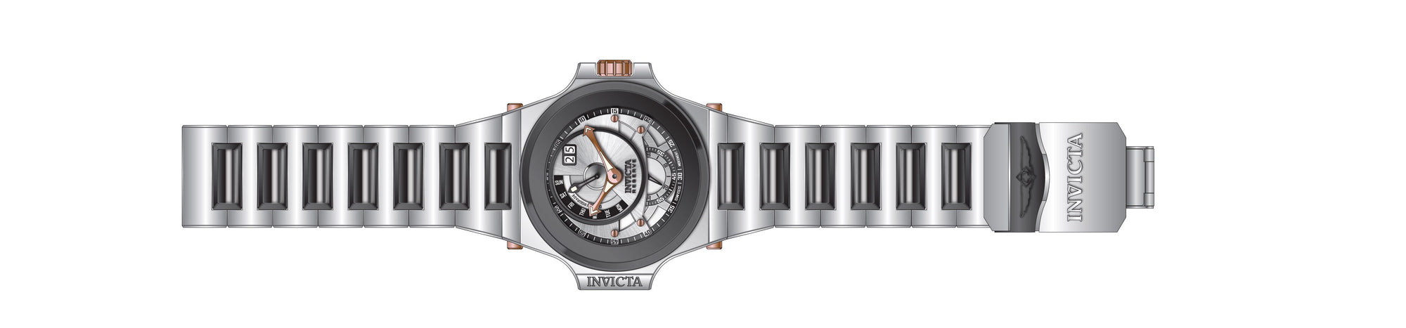 Band for Invicta Reserve Akula Men 32249