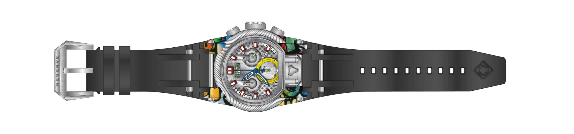 Band for Invicta Reserve Bolt Zeus Men 32803