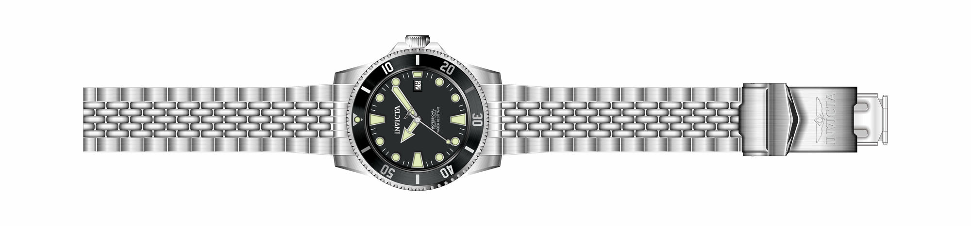 Band for Invicta Pro Diver Men 33502