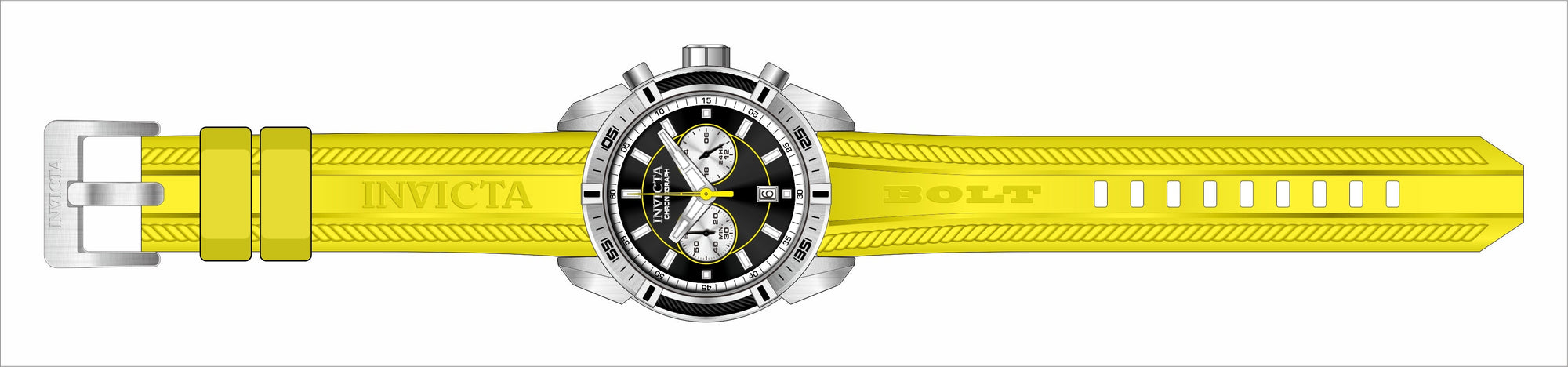Band for Invicta Bolt Men 33534