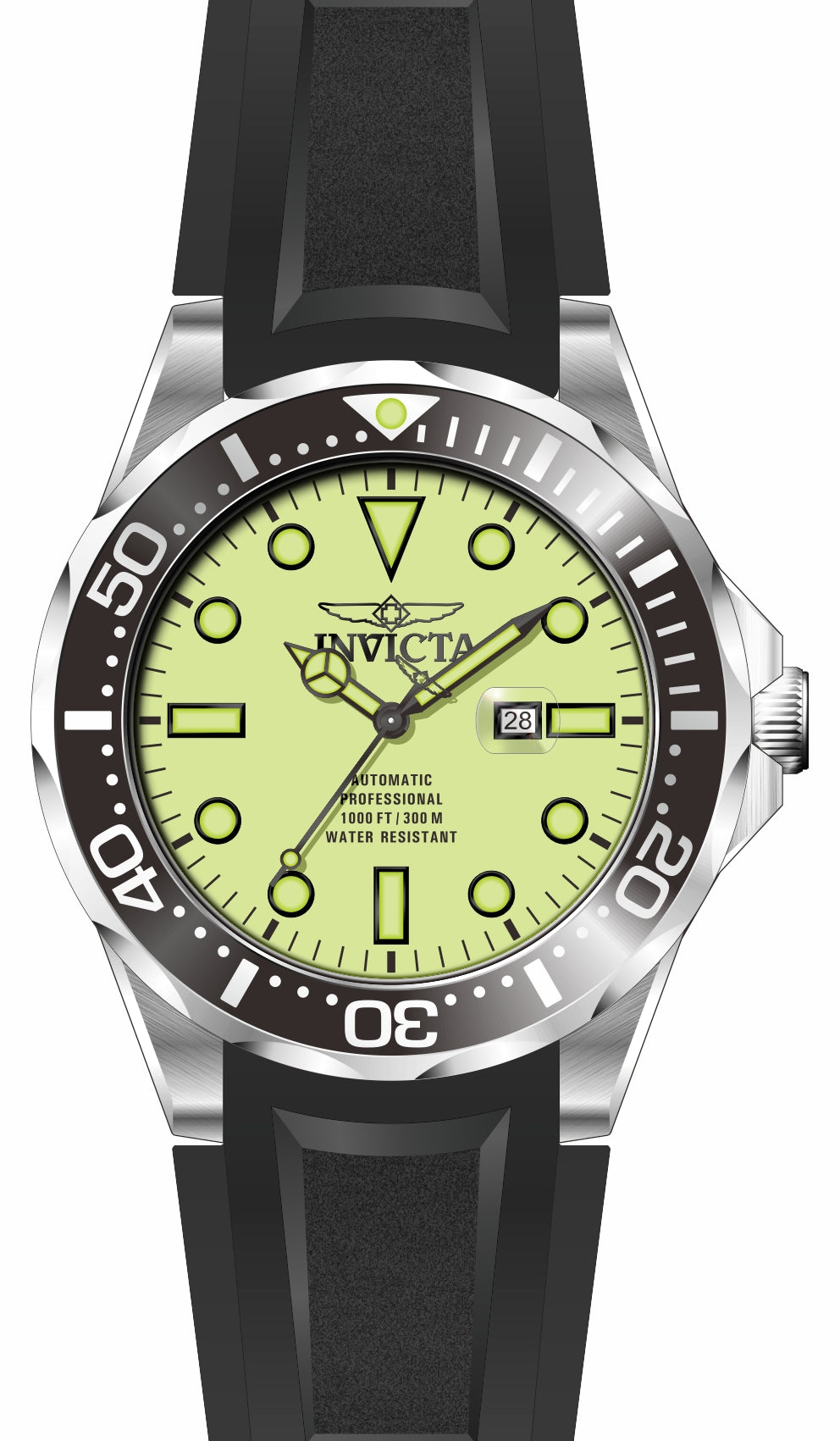 Band for Invicta Pro Diver Men 33603
