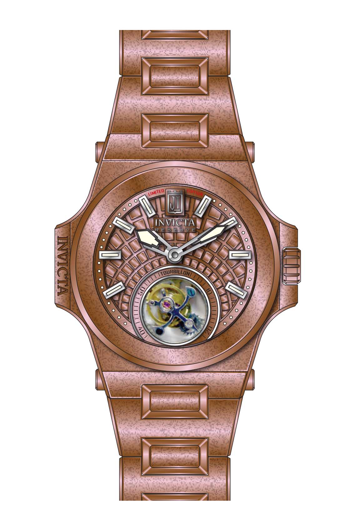 Band for Invicta JT Lady 32593