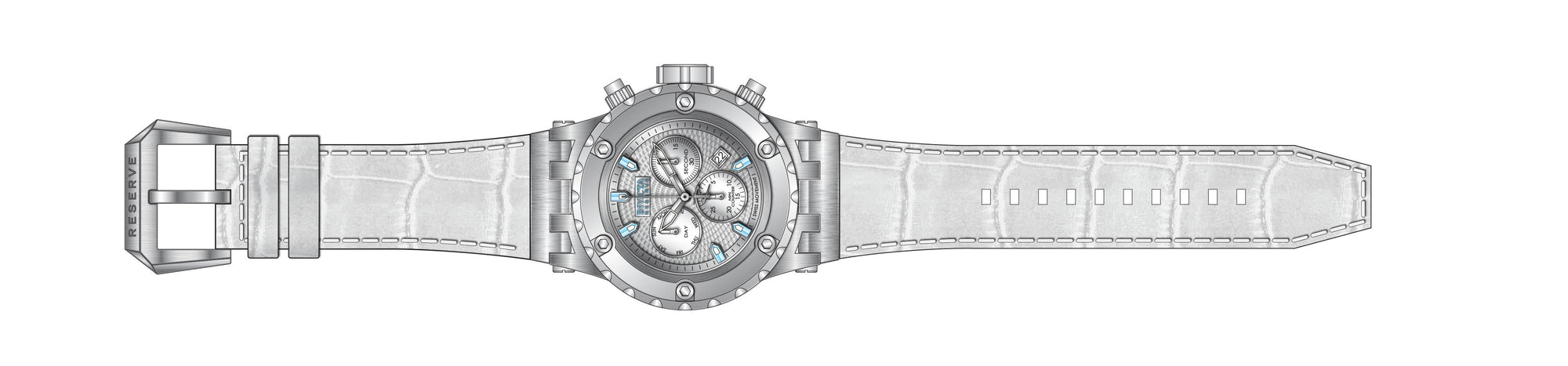 Parts for Invicta Reserve Specialty Men 33318