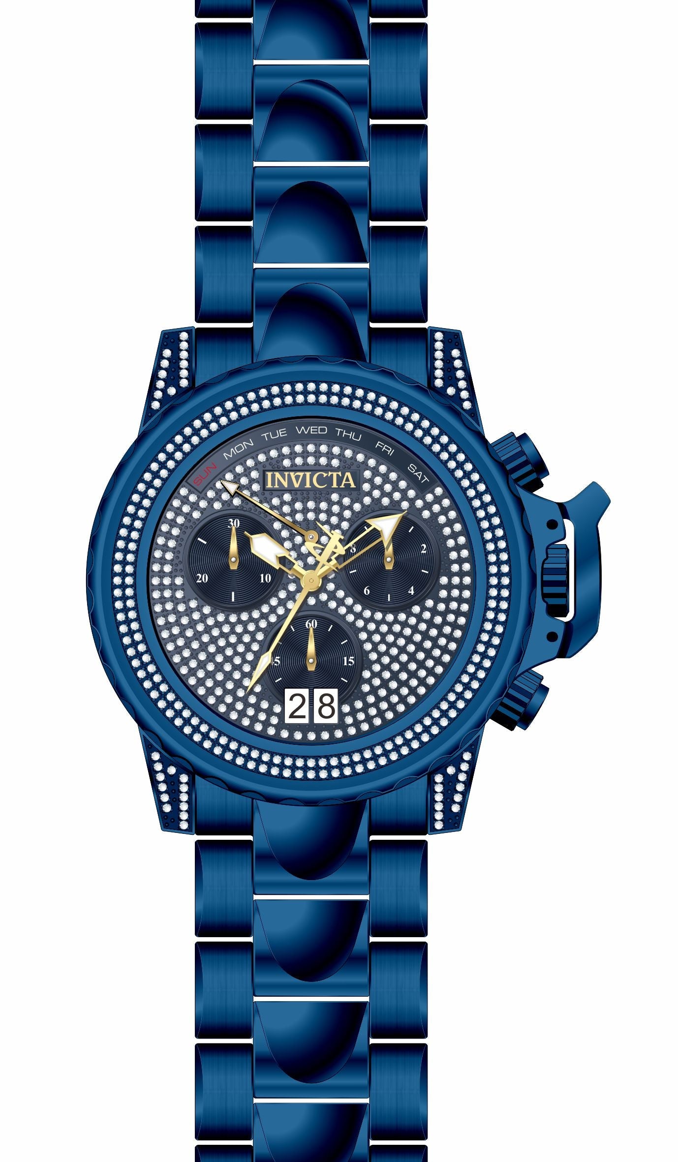 Band for Invicta Subaqua Men Blue Label 34174