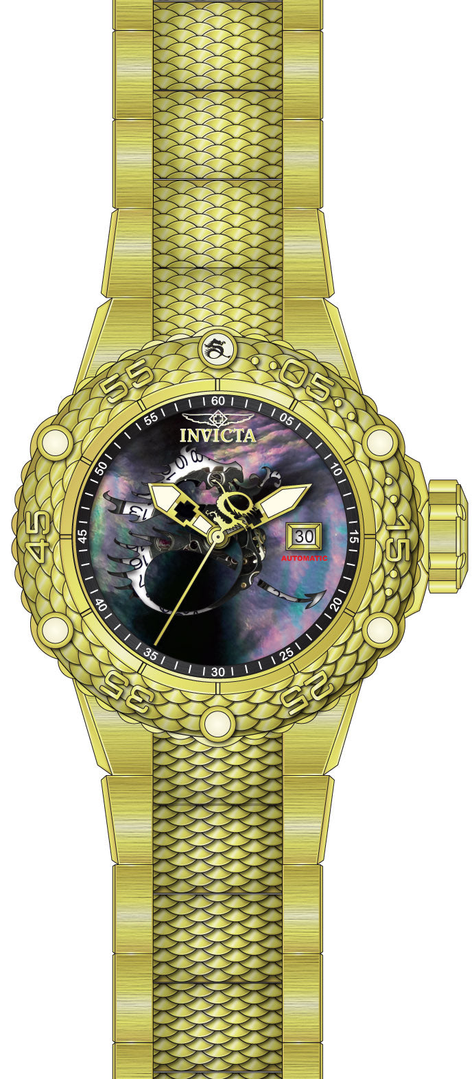 Parts for Invicta Subaqua Men 34349