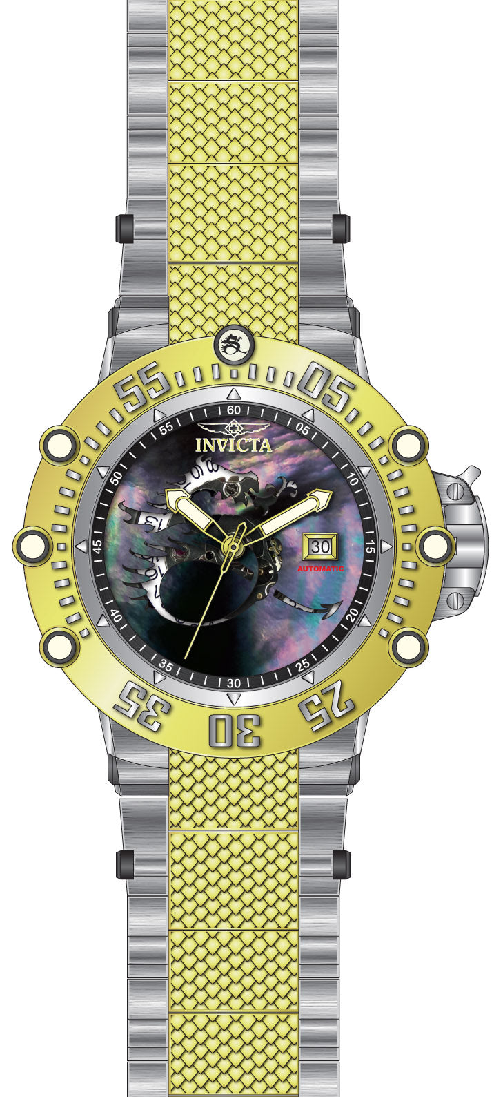 Parts for Invicta Subaqua Men 34352
