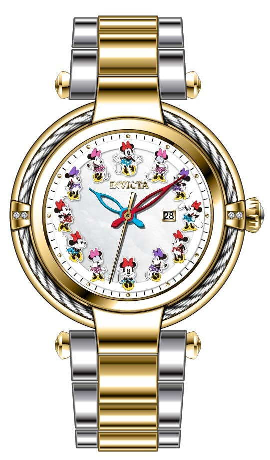 Parts for Invicta Disney Limited Edition Minnie Mouse Lady 34113