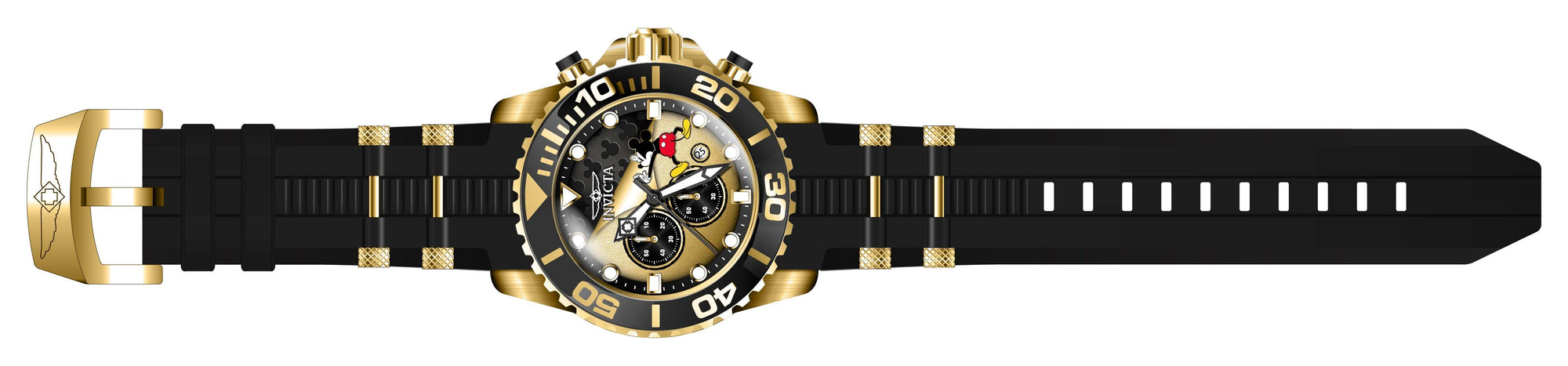 Band for Invicta Disney Limited Edition Mickey Mouse Men 32474