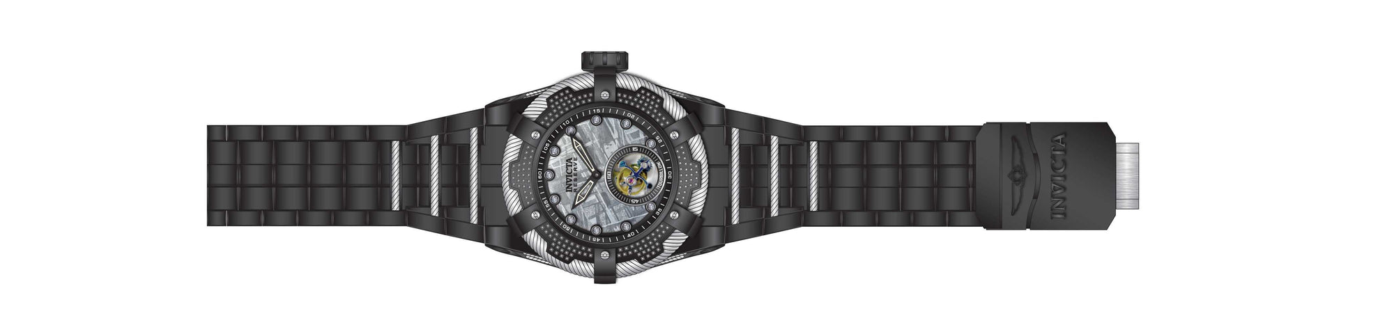 Band for Invicta Reserve Bolt Zeus Men 34301