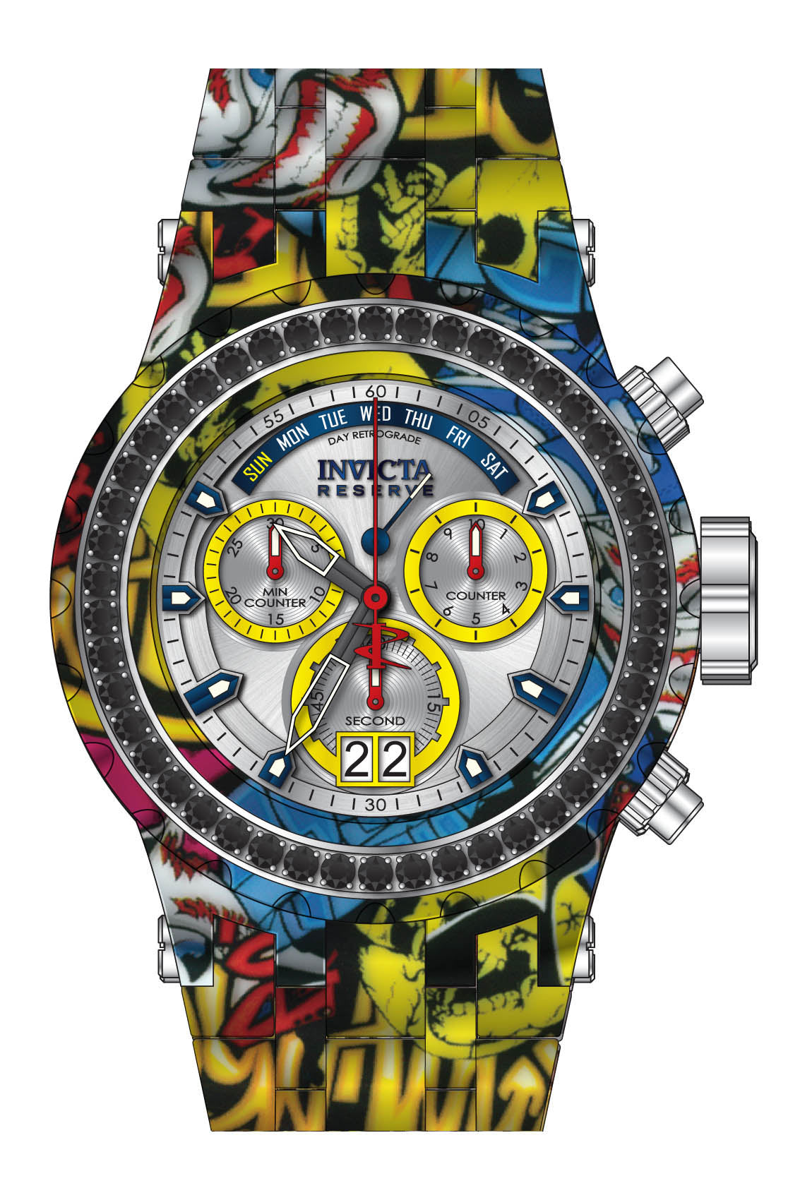 Parts for Invicta Subaqua Men 34402