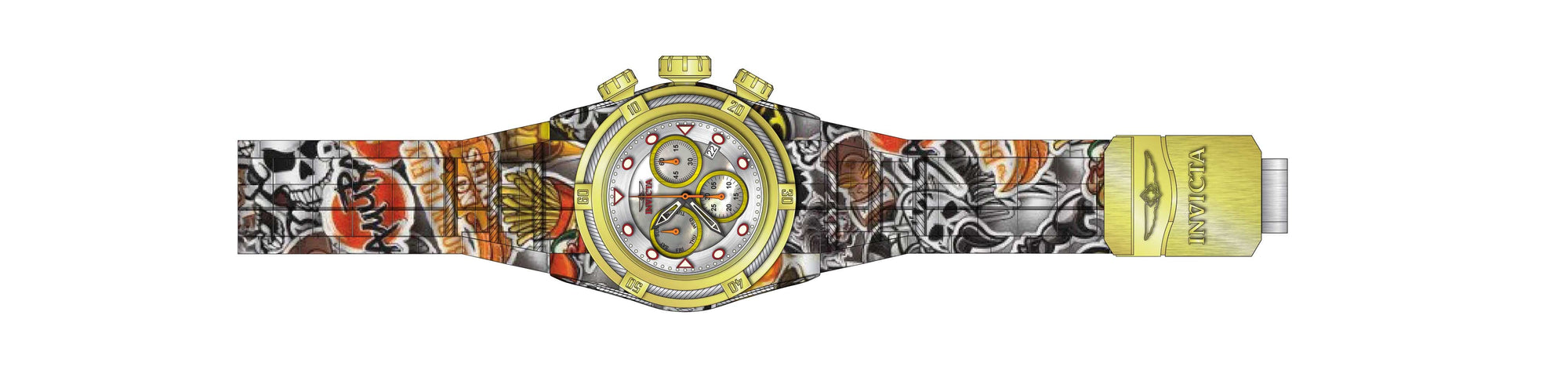 Band for Invicta Bolt Men 34715