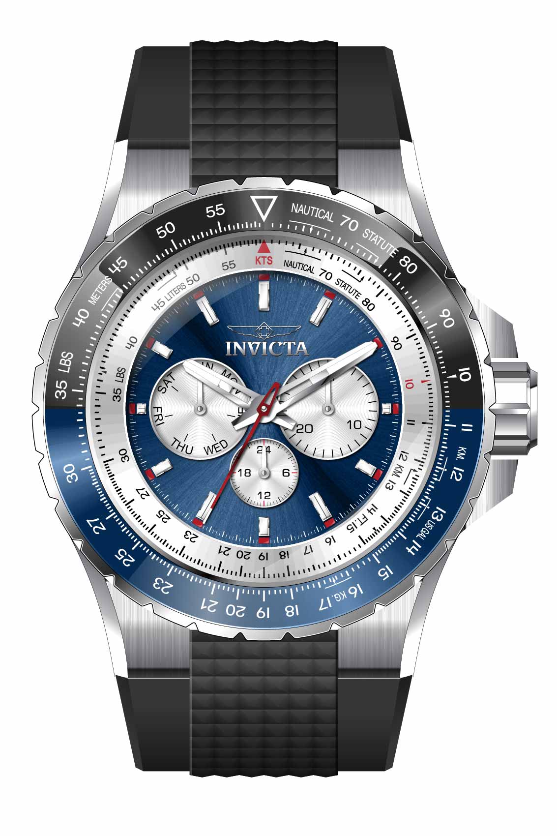 Band for Invicta Aviator Men 32916