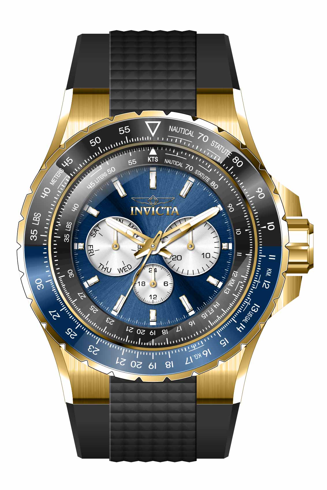 Band for Invicta Aviator Men 33031