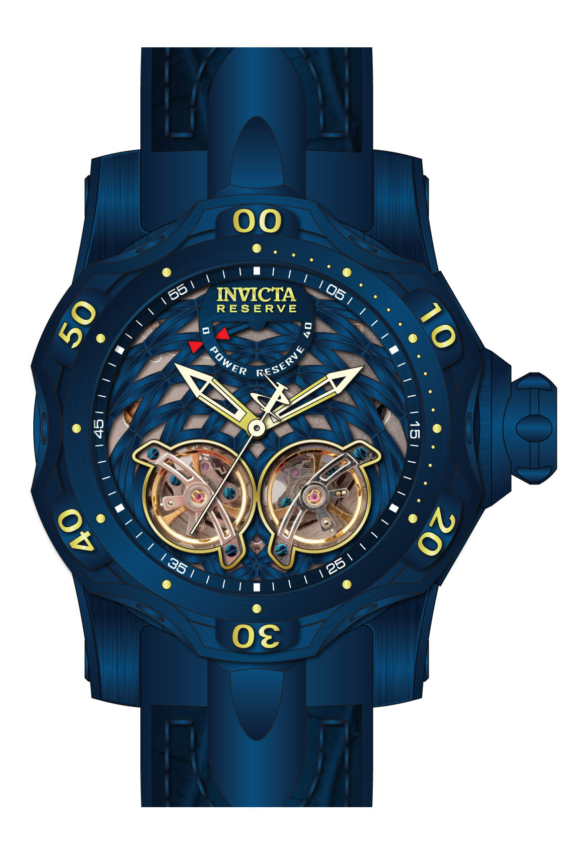Parts for Invicta Reserve Venom Men Blue Label 34475