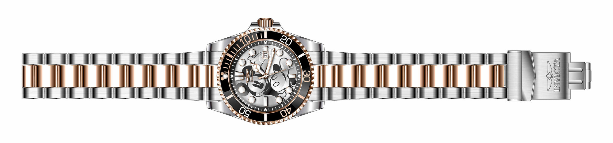 Band for Invicta Disney Limited Edition Mickey Mouse Men 32449