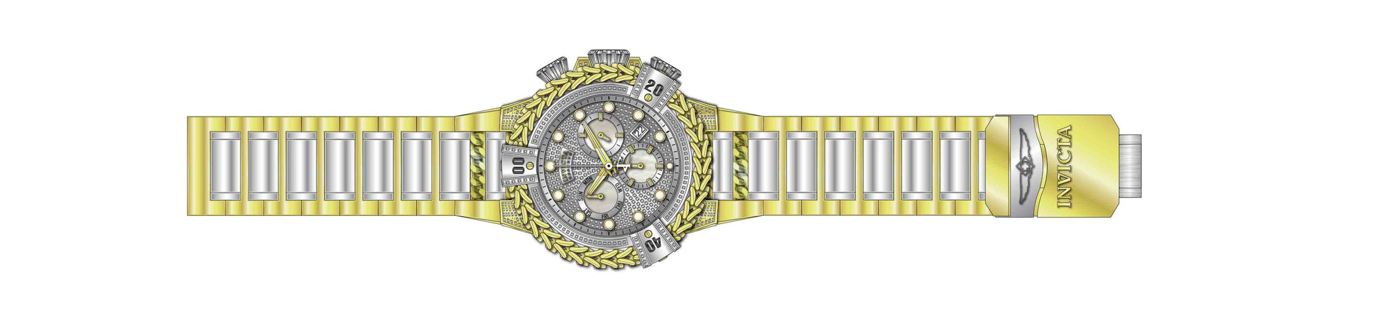 Band for Invicta Reserve Herc Men 35226