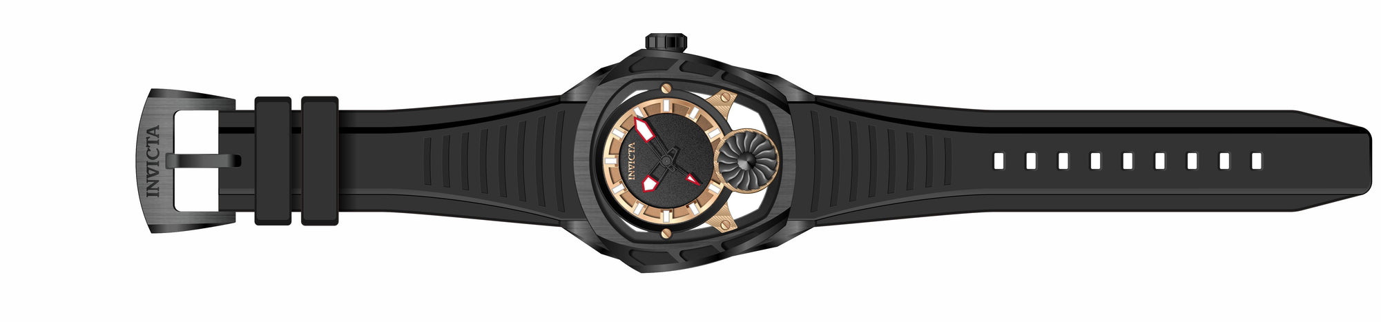 Band for Invicta Akula Zager Exclusive Men 35445