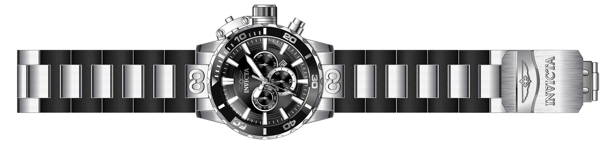 Band for Invicta Corduba Men 33654