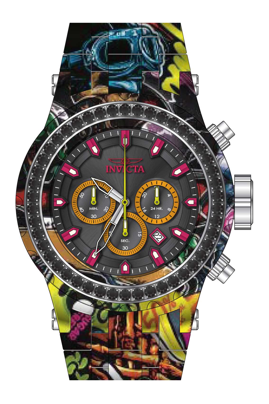 Parts for Invicta Subaqua Men 35434