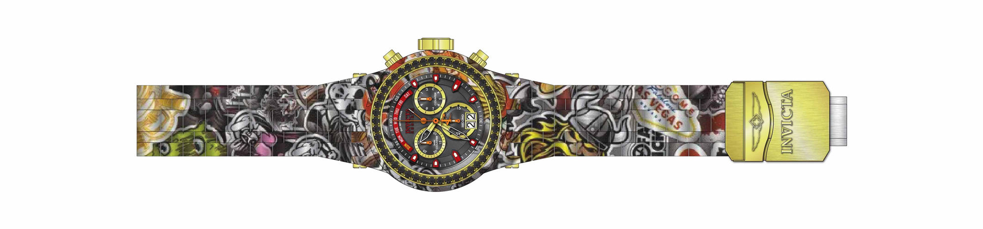 Band for Invicta Subaqua Men 35381