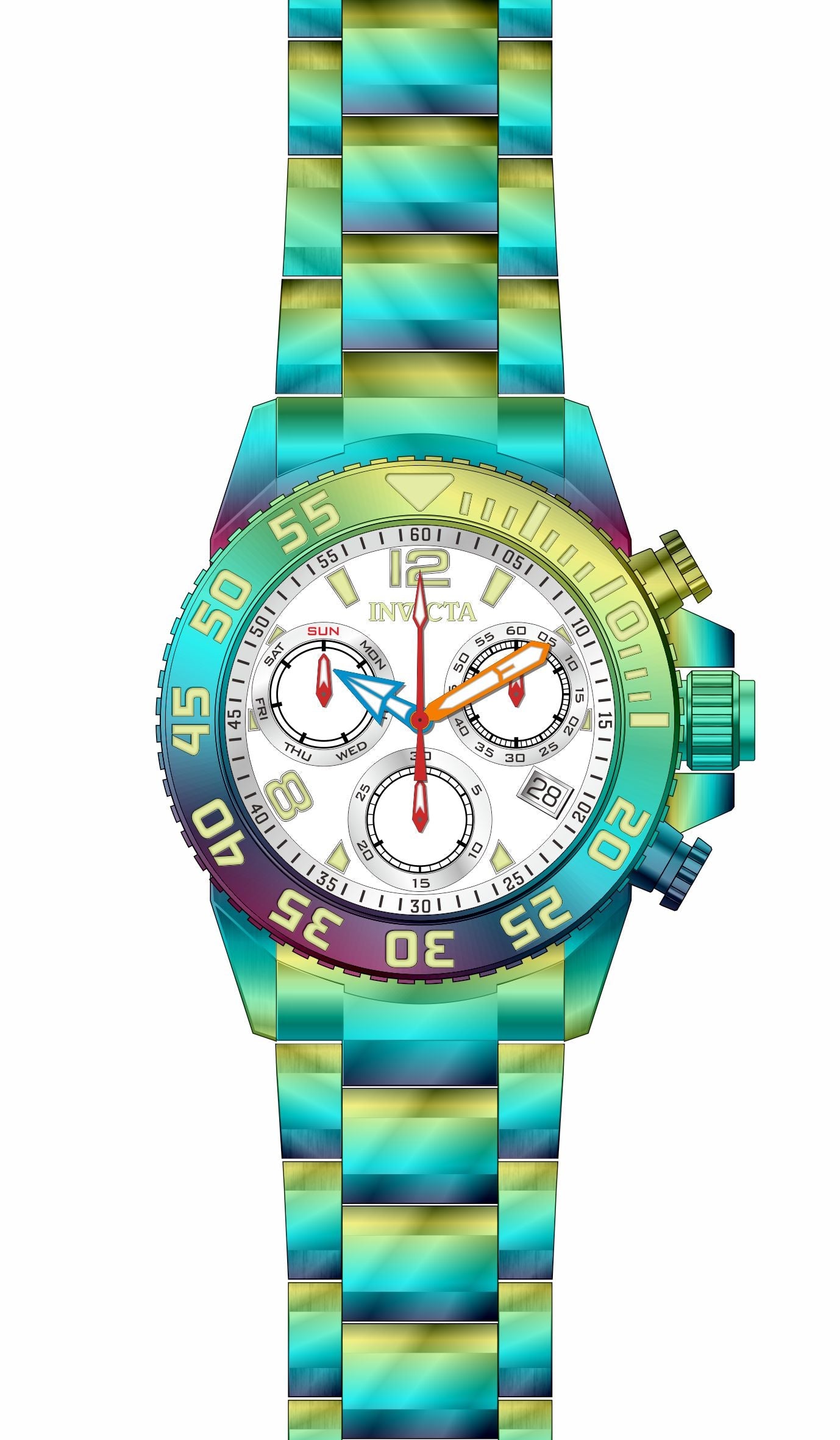 Parts for Invicta Pro Diver Lady 35756