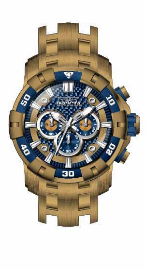 Parts for Invicta Pro Diver SCUBA Men 36045