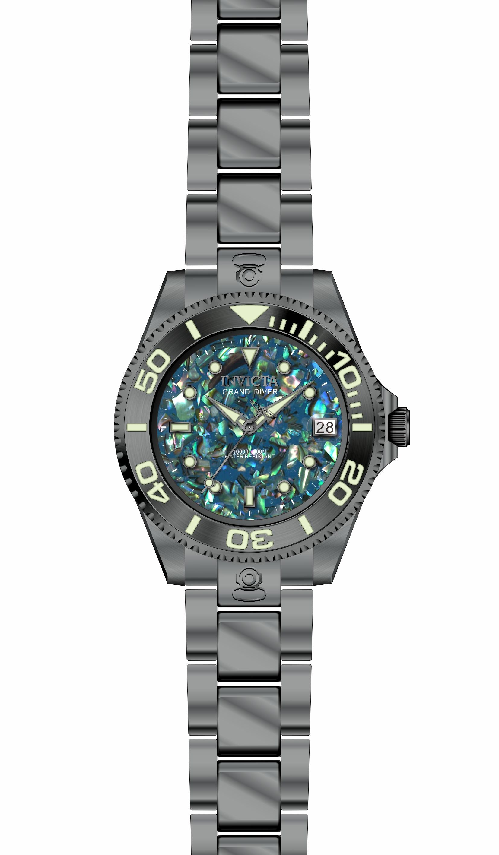 Parts for Invicta Pro Diver Lady 35764