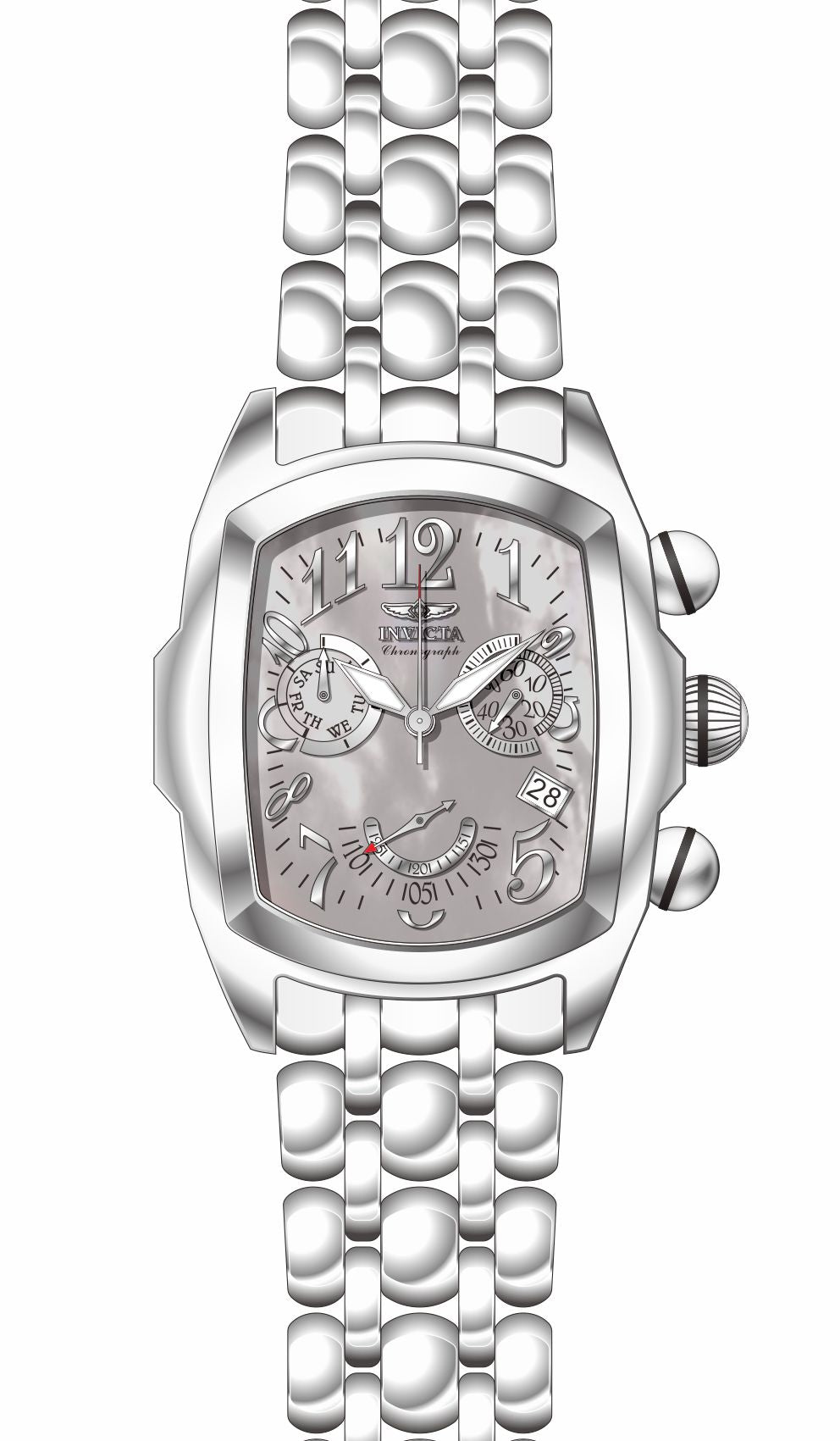 Band for Invicta Lupah Men 36195