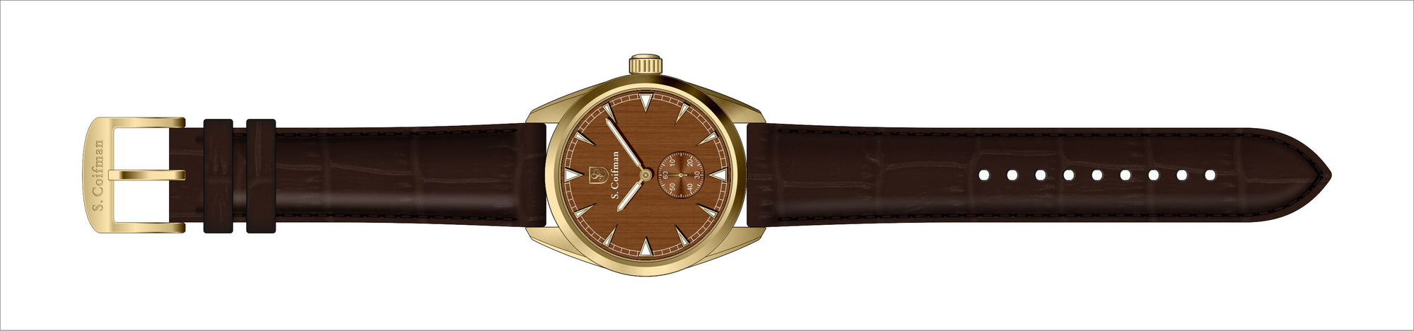 Band for S. Coifman Men's Leather Men SC0531