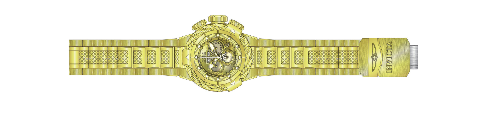 Parts for Invicta Subaqua Alpha Men 36002