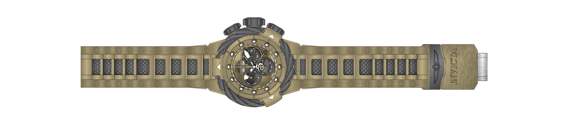 Band for Invicta Subaqua Alpha Men 36004