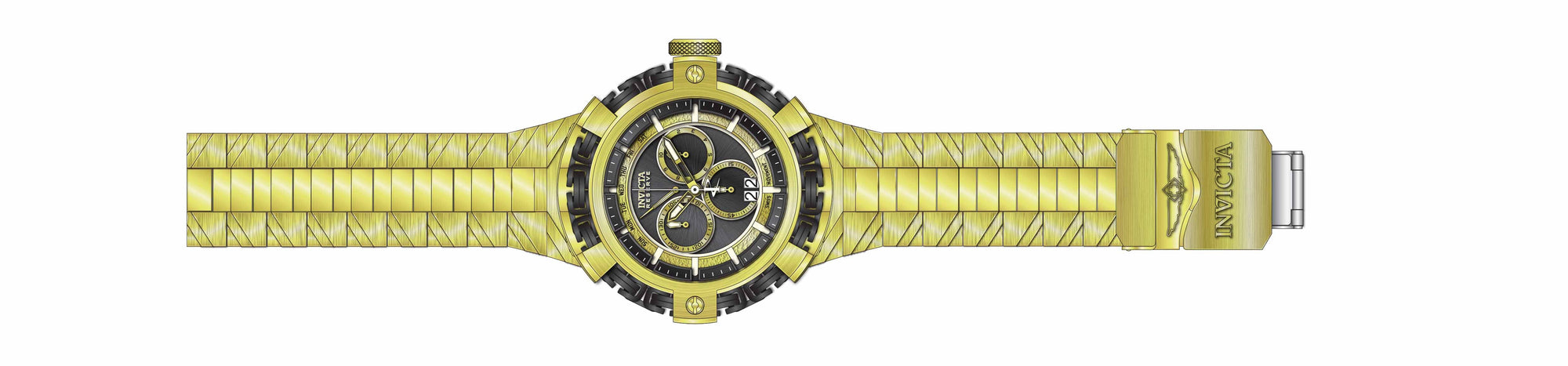 Band for Invicta Reserve Wolf King Men 36186