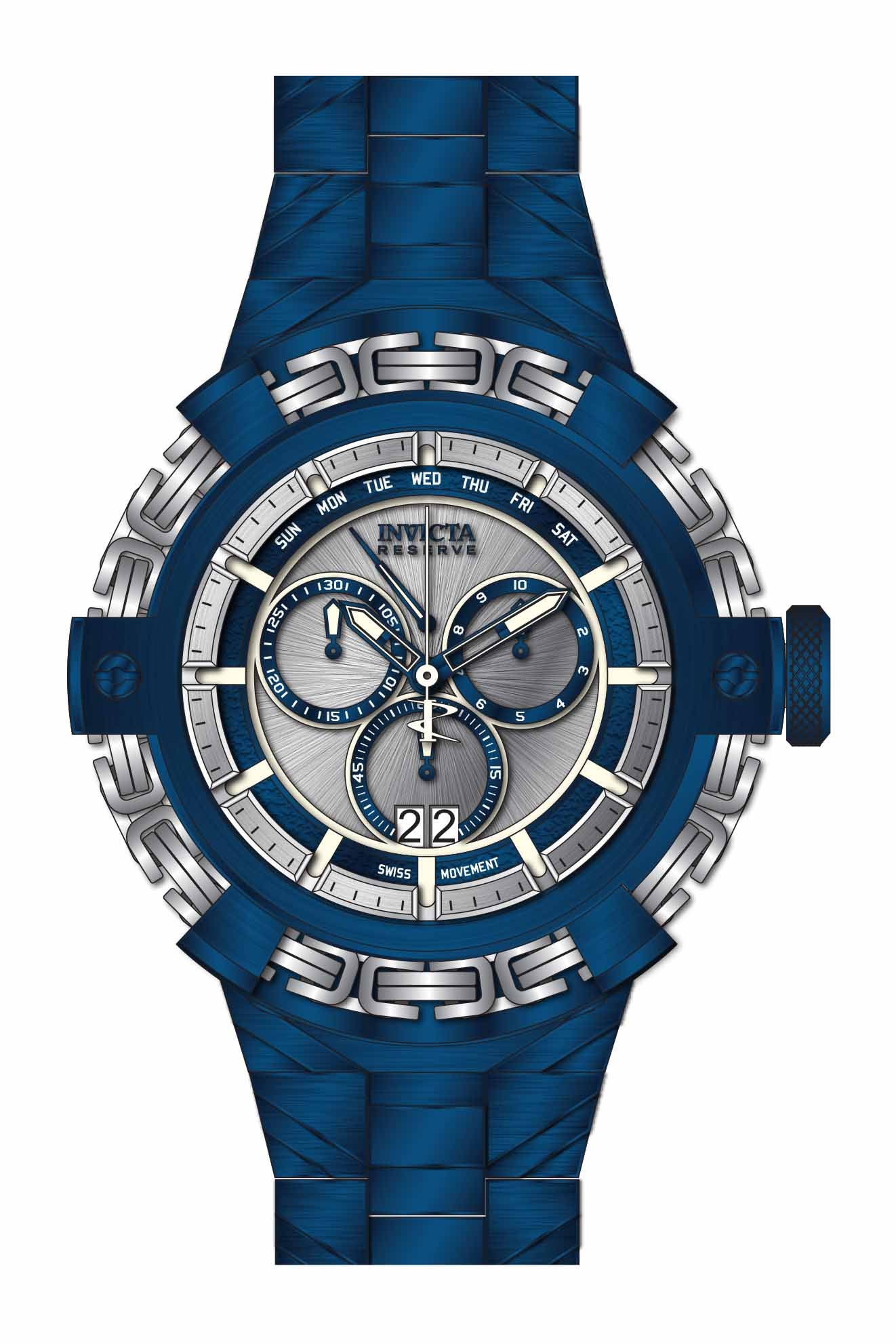 Parts for Invicta Reserve Wolf King Men 36187