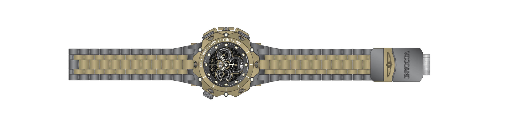 Band for Invicta Reserve Venom men 36585