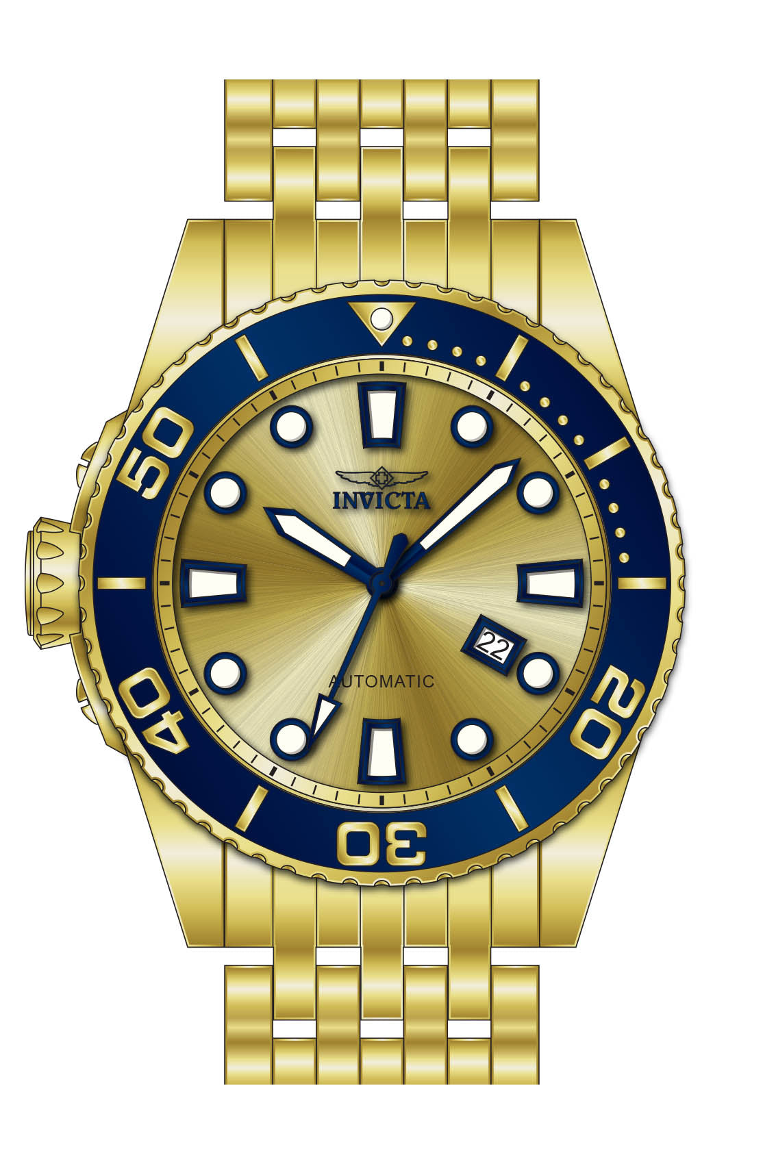 Parts for Invicta Pro Diver Atomic Men 36409