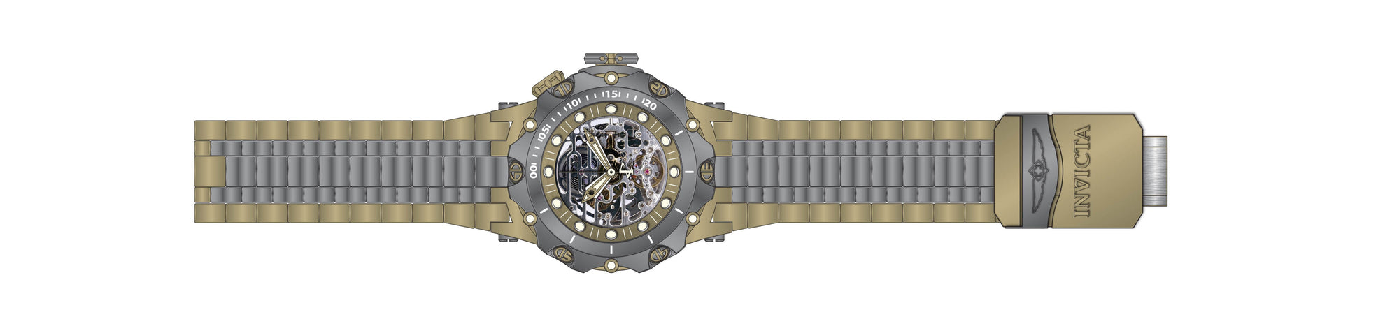Band for Invicta Reserve Venom Men 36665