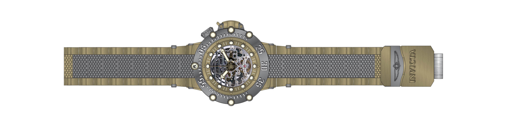 Parts for Invicta Subaqua Men 36653