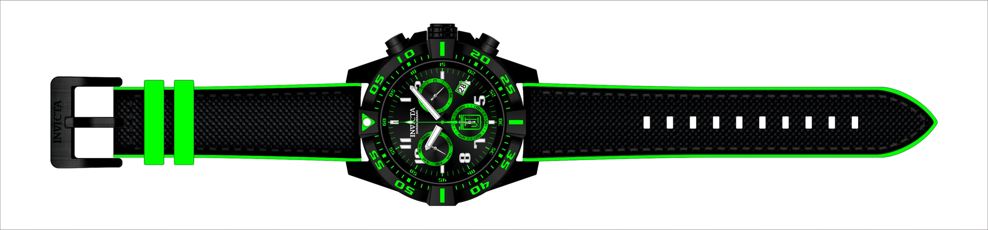Band for Invicta JT Men 37225