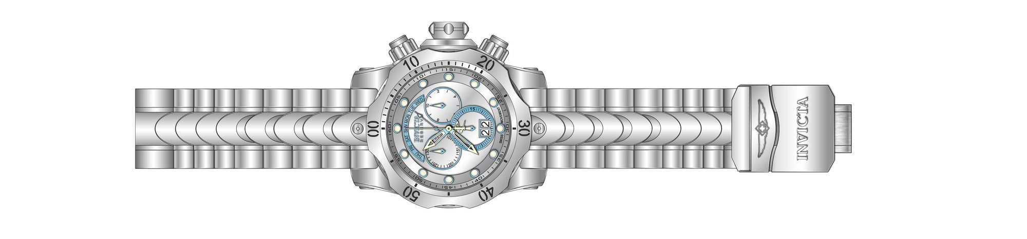 Parts for Invicta Reserve Grand Venom Men 37028