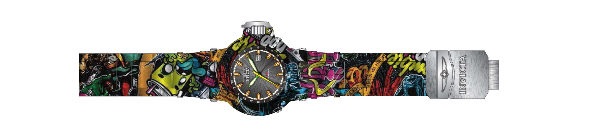 Band for Invicta Subaqua Zager Exclusive Men 36752