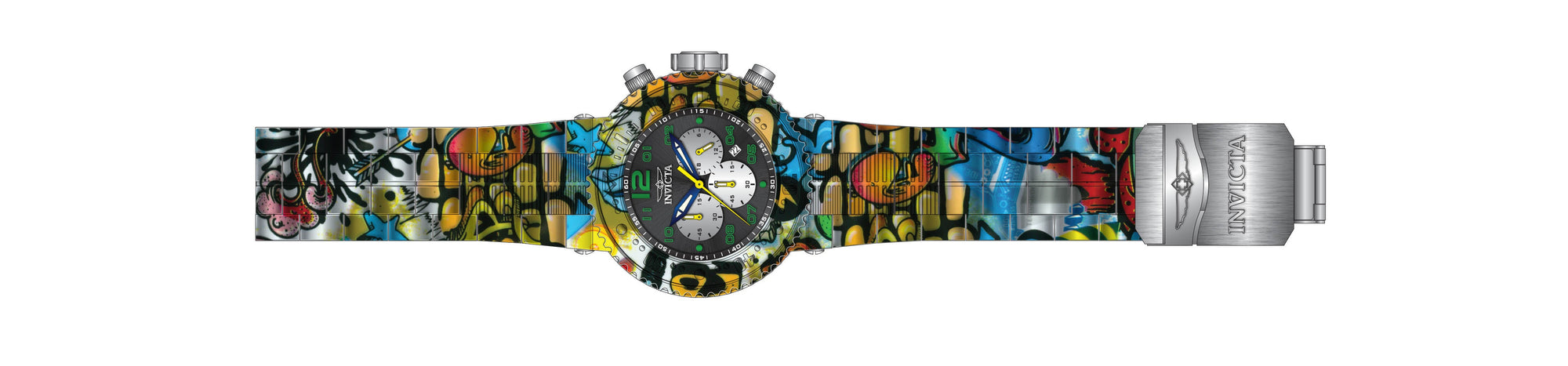 Band for Invicta Pro Diver Zager Exclusive Men 36773