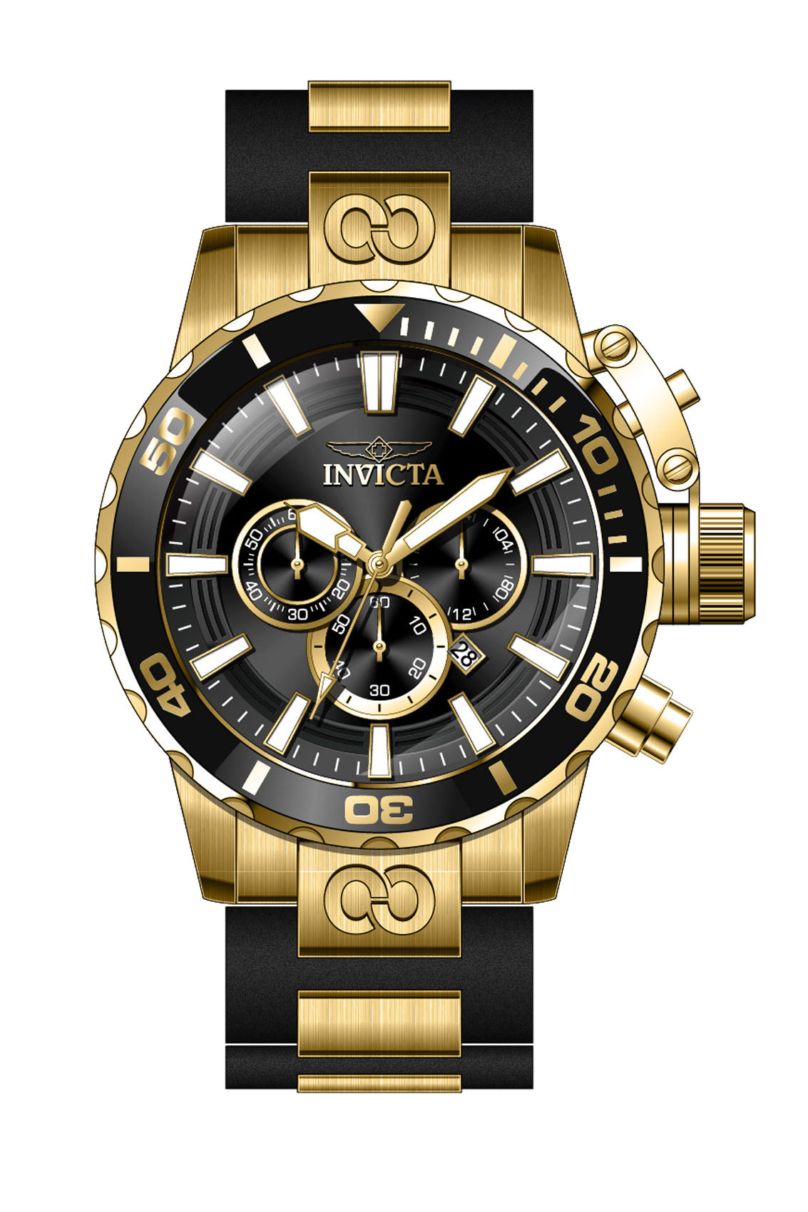 Band for Invicta Corduba Men 33695