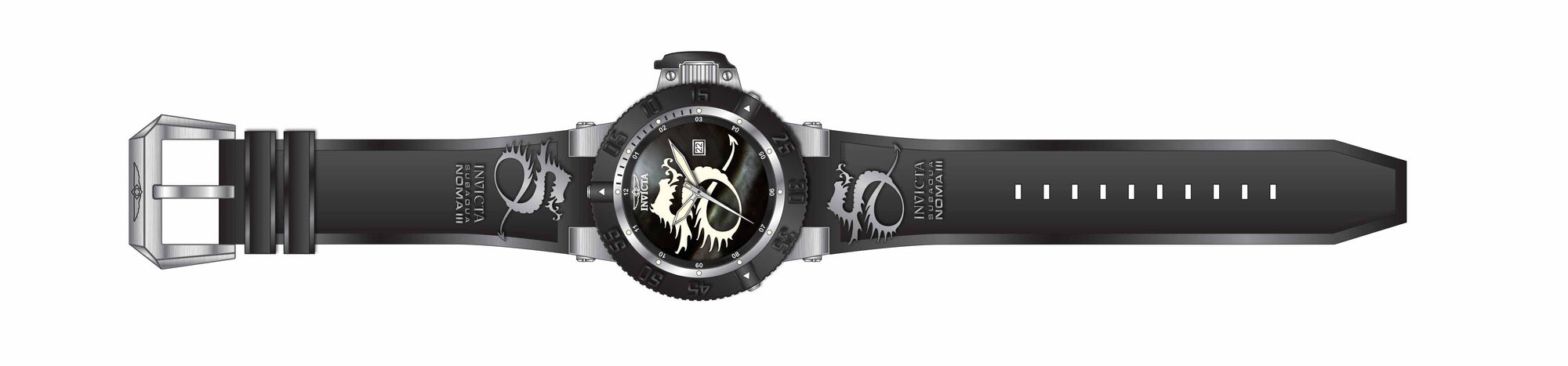 Parts for Invicta Subaqua Zager Exclusive Men 37036