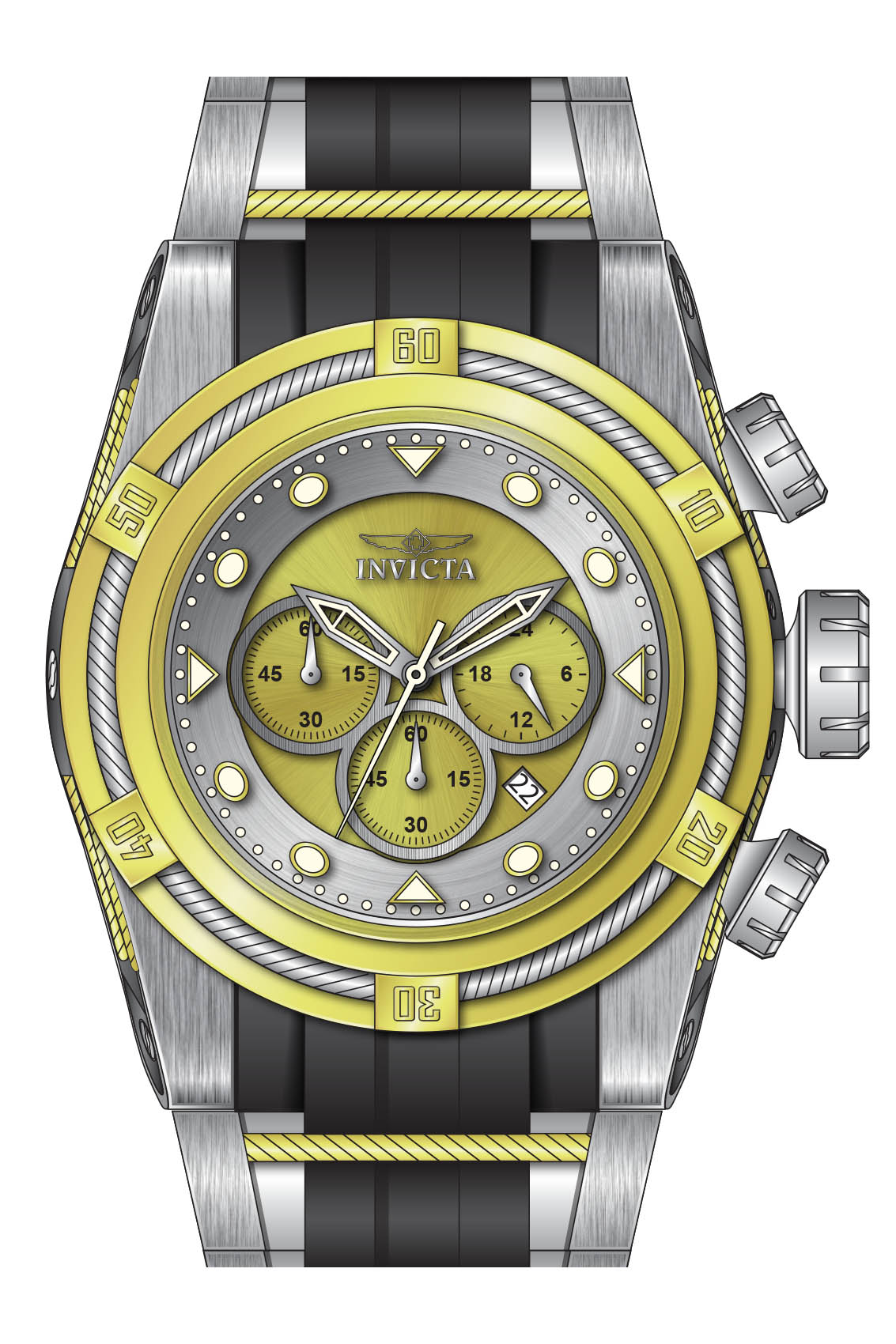 Parts for Invicta Bolt Zeus Men 37197