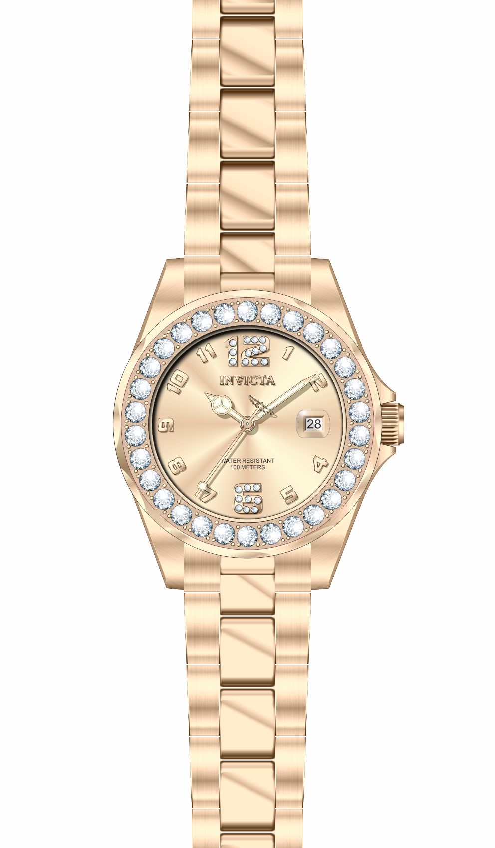 Band for Invicta Pro Diver Lady 37698