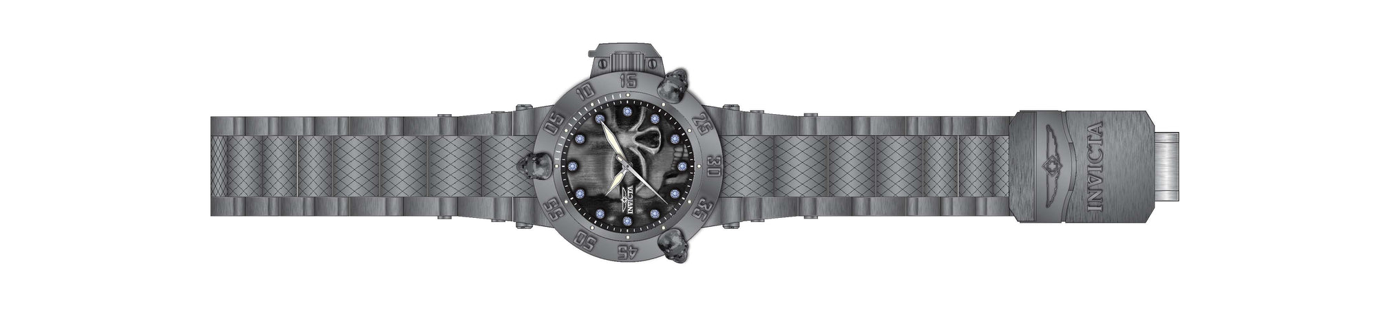 Band for Invicta Subaqua Noma III Men 37430